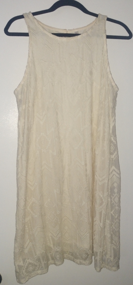 Cream dress